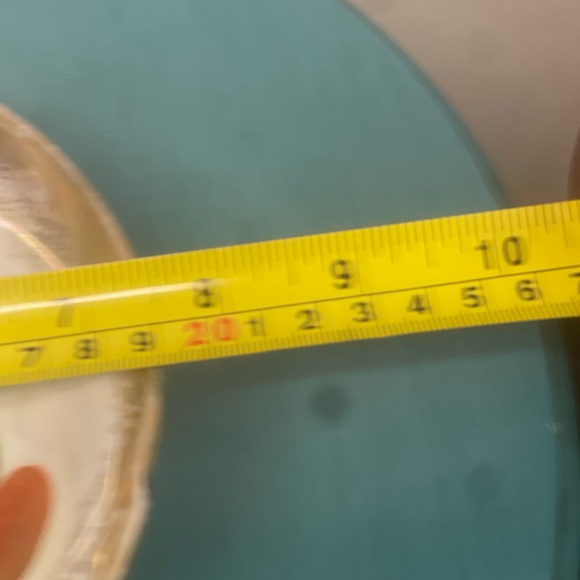 Vintage Hand Painted Fruit Bowl With Gold Trim Japan 7 1/4” - Picture 4 of 6